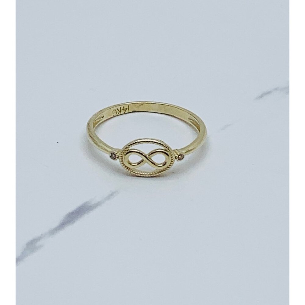 ❤️ 14k gold ring infinity women’s  ❤️ Size 8❤️